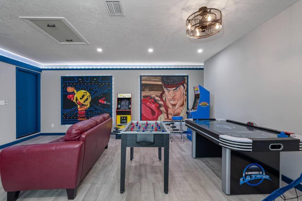 אורלנדו 13 Mins From Disney Arcade, Private Pool, & Themed Rooms מראה חיצוני תמונה