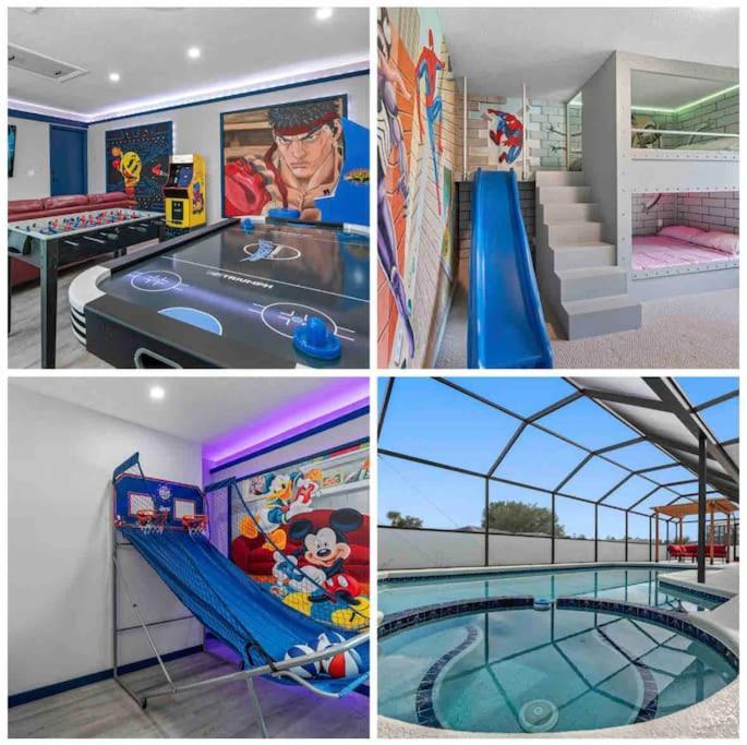 אורלנדו 13 Mins From Disney Arcade, Private Pool, & Themed Rooms מראה חיצוני תמונה